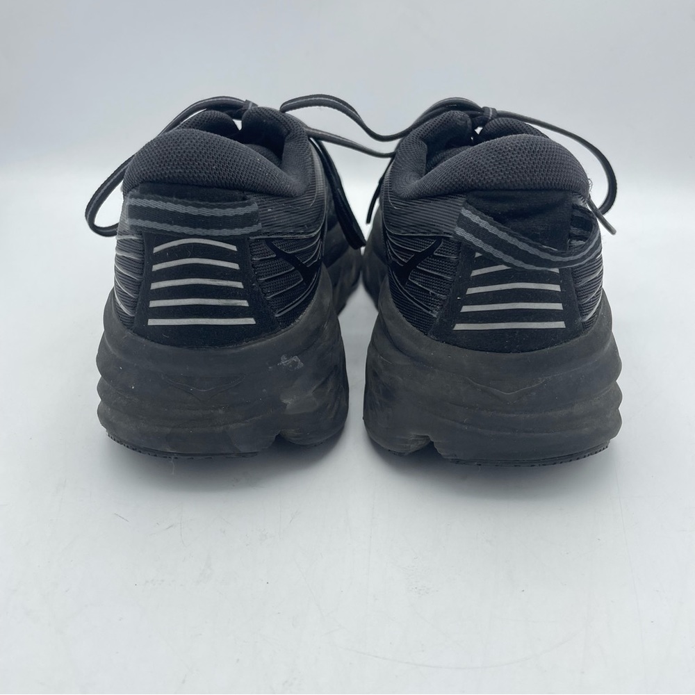 Hoka One One Black Athletic Shoes with Cushioned Sole and Breathable Mesh - Picture 4 of 10